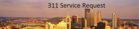 311 service request.